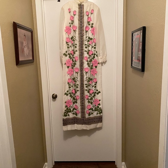 Beautiful Vintage Alfred Shaheen Maxi Size 10 - Picture 2 of 13